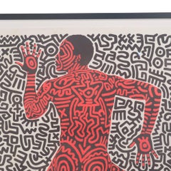 Bill T. Jones par Keith Haring, Tony Shafrazi Gallery