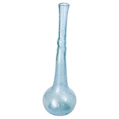 Grand vase à fruits bleu Biot