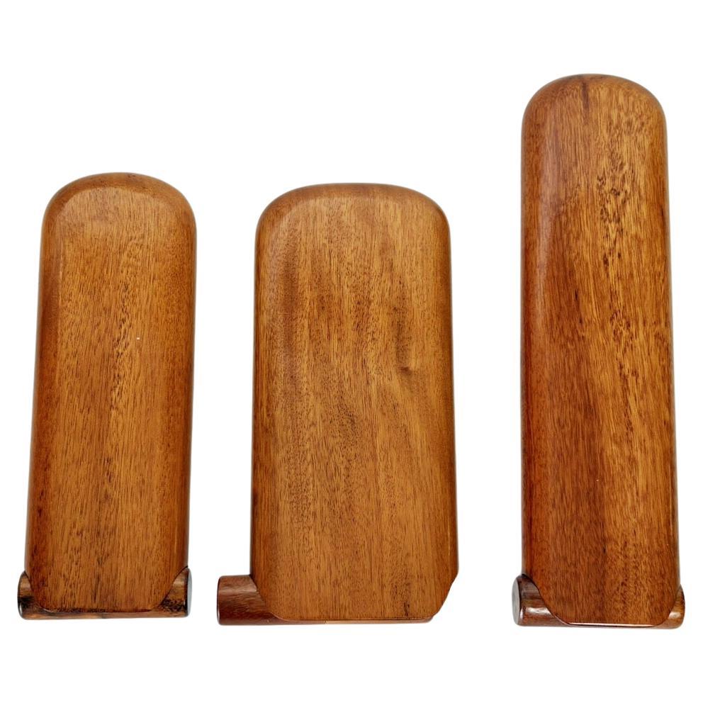 3 wooden cigar boxes, France, 1960