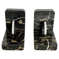 Pair of Marble Bookends, France, 20th Century