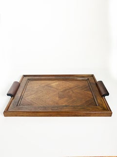 Wooden Serving Tray, France, 1940s