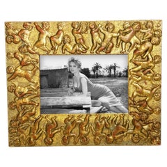 Metal Photo Frame, France, 1980s