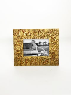Metal Photo Frame, France, 1980s