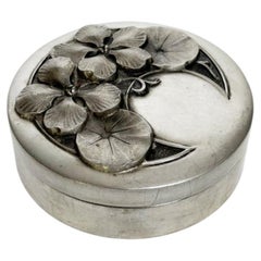 Decorative Aluminium Box, France, 1970s