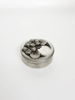 Decorative Aluminium Box, France, 1970s