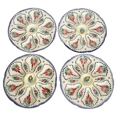 Set of Oyster Plates, France, 1950s