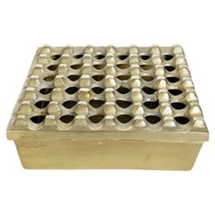 "Ultima" Brass Ashtray by Beck & Jung, Denmark, 1960s