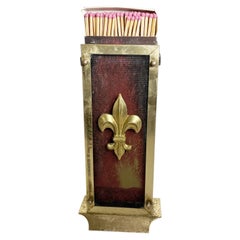 Fireplace Accessory with Fleur-de-Lys Decoration, France, 1950s