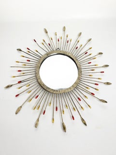 Small Metal Mirror, France, 1970s