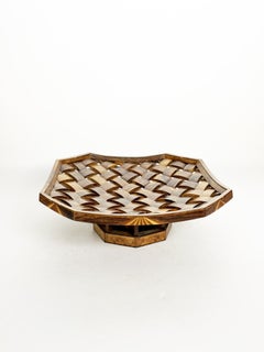 Wooden Fruit Display Basket, France, 1970s