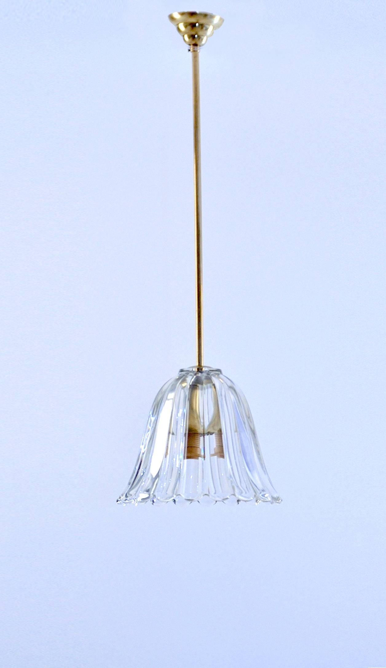 Mid-Century Modern Barovier & Toso Ceiling Light