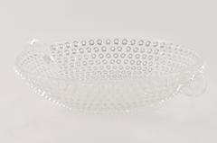 Italian Glass Bowl or Centerpiece, Mid-Century Modern
