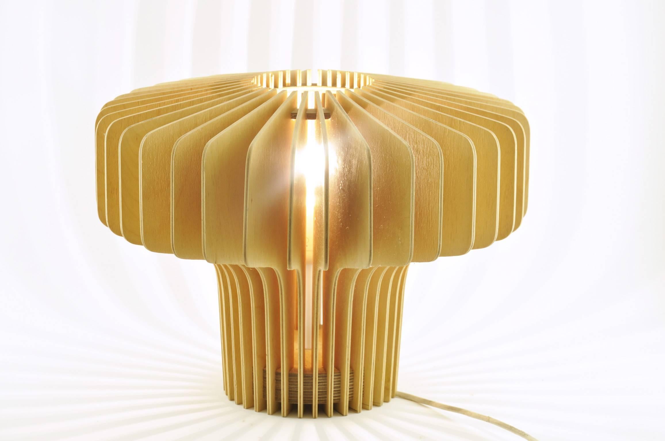In the manner of the scandinavian designers like Arne Jakobsson or Arne Jacobsen.