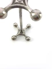 Set von sechs Messerständern, skandinavisch-moderne Mitte des Jahrhunderts, 1950