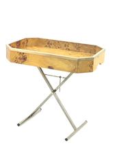 Coffee Table and Butler Tray Table in the Style of Aldo Tura