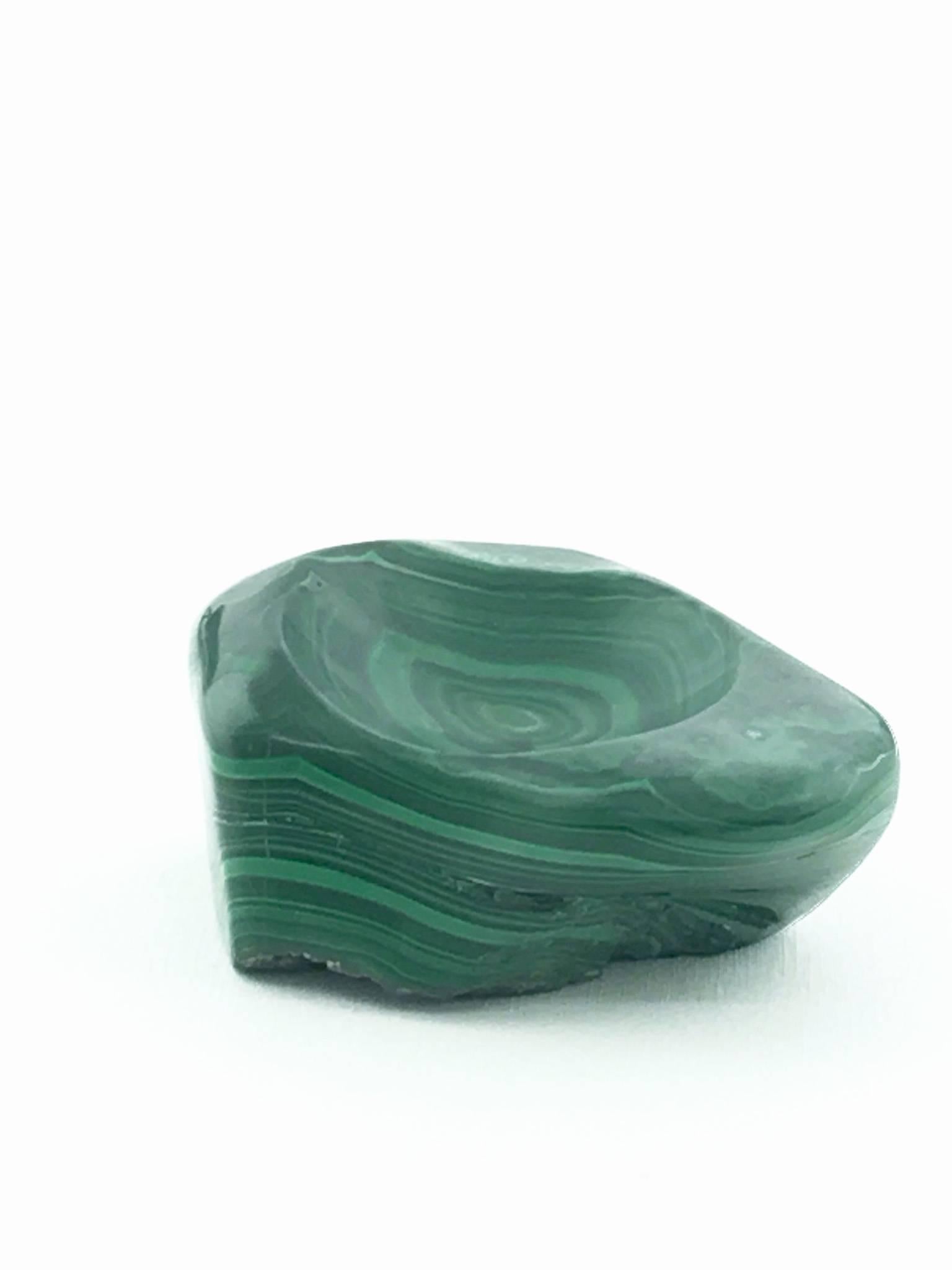 Mid-Century Modern Malachite Bowl or Ashtray