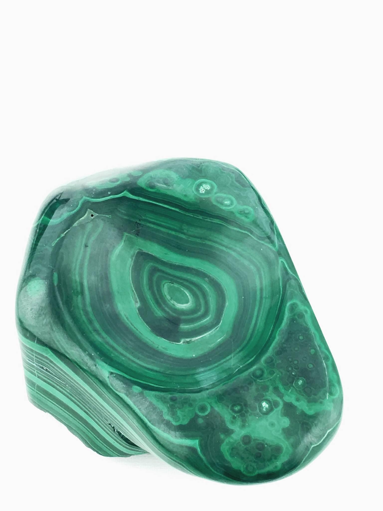 Burkinabe Malachite Bowl or Ashtray