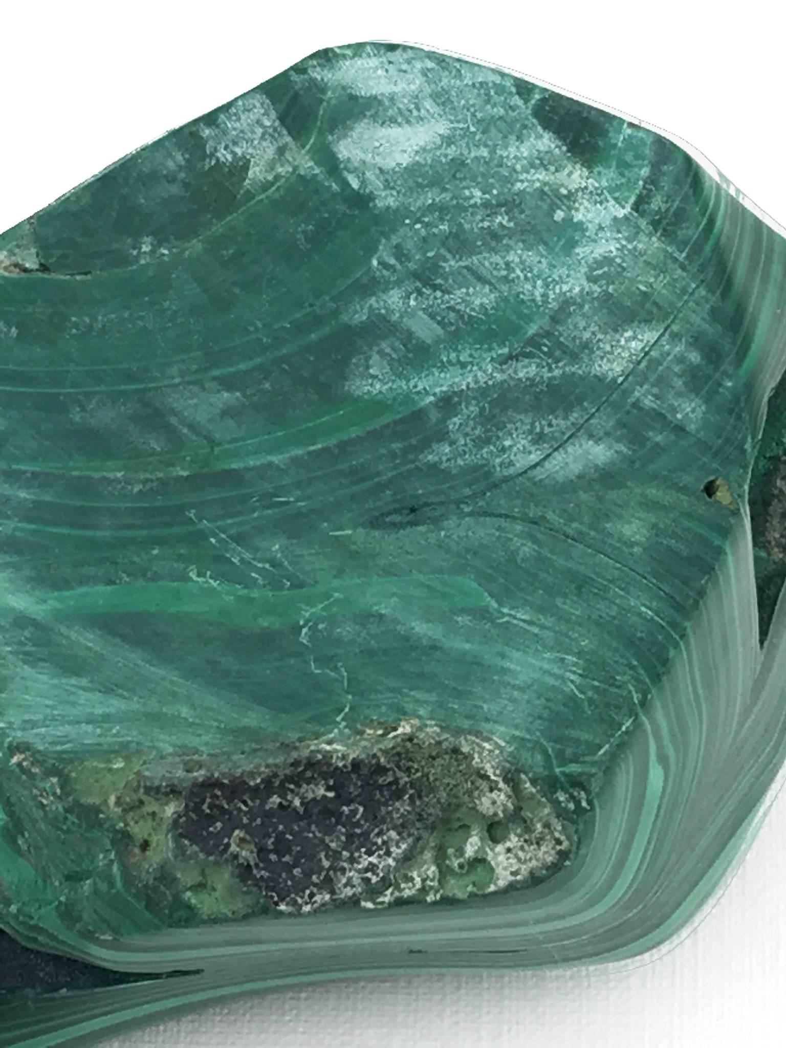 Malachite Bowl or Ashtray In Good Condition In Auribeau sur Siagne, FR