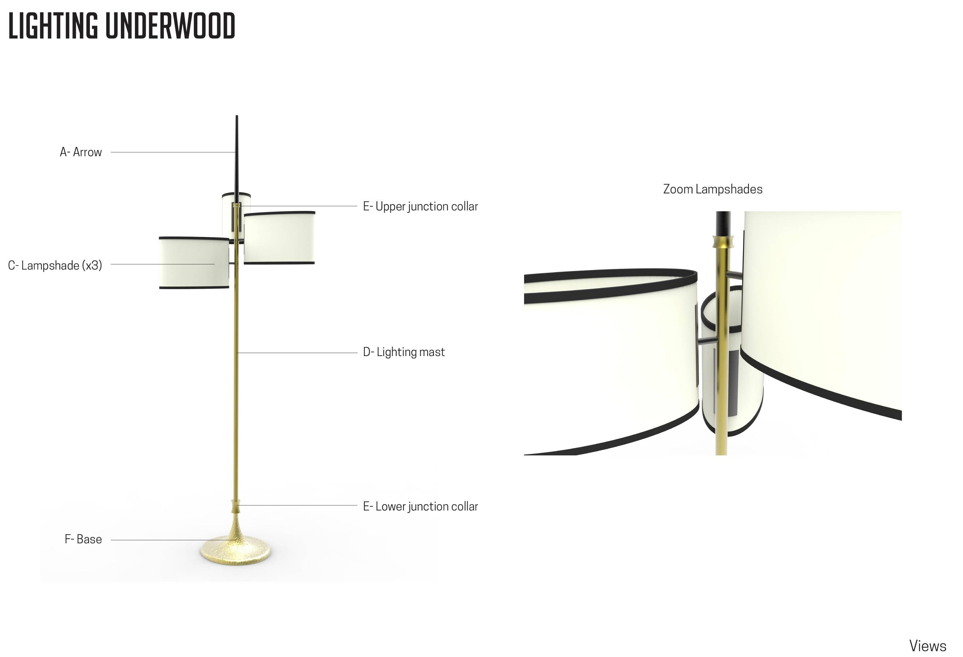 Contemporary Floor Lamp by RayLight Studio 