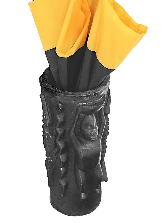 Sculptural African Umbrella Stand at 1stDibs