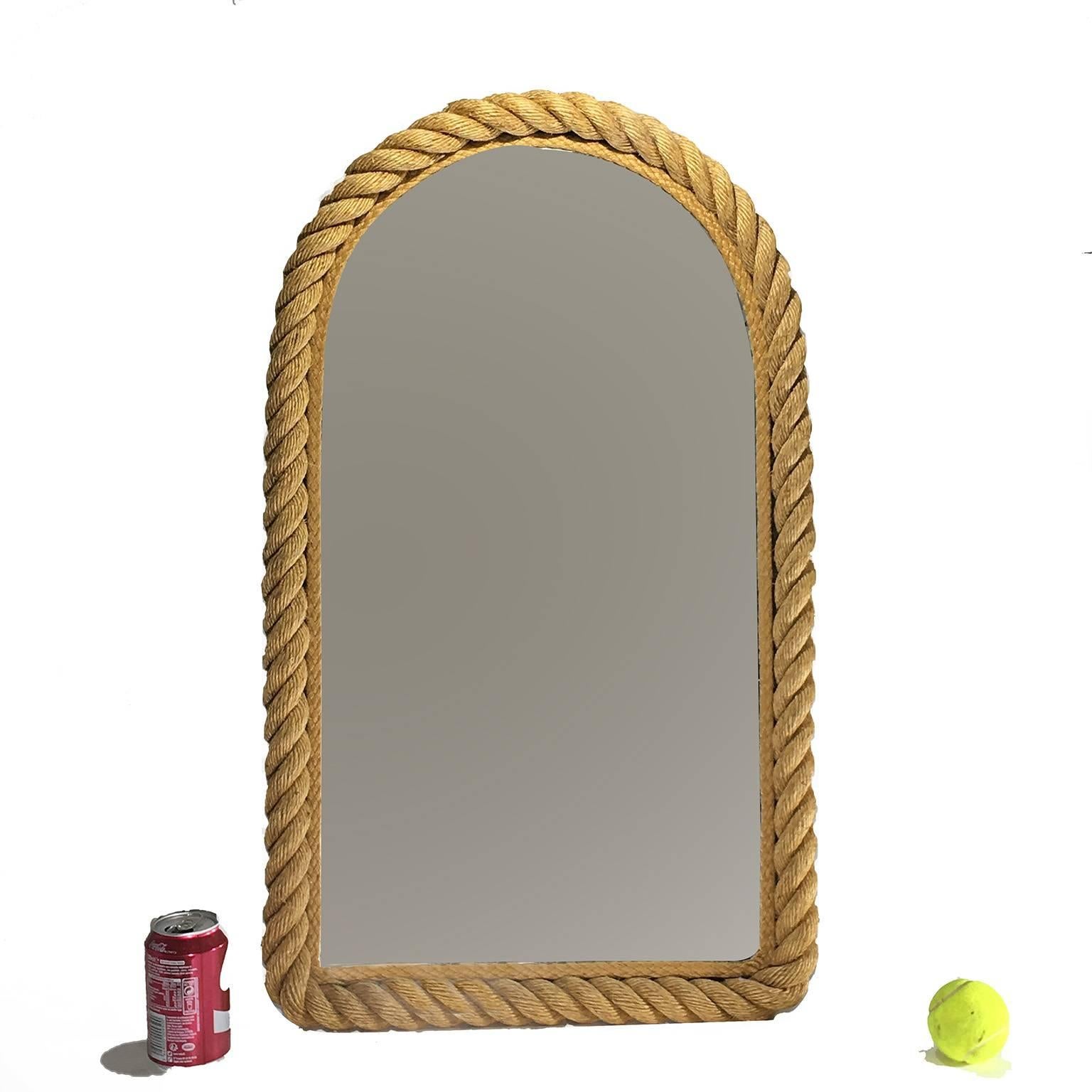 French Large Mirror by Audoux Minnet