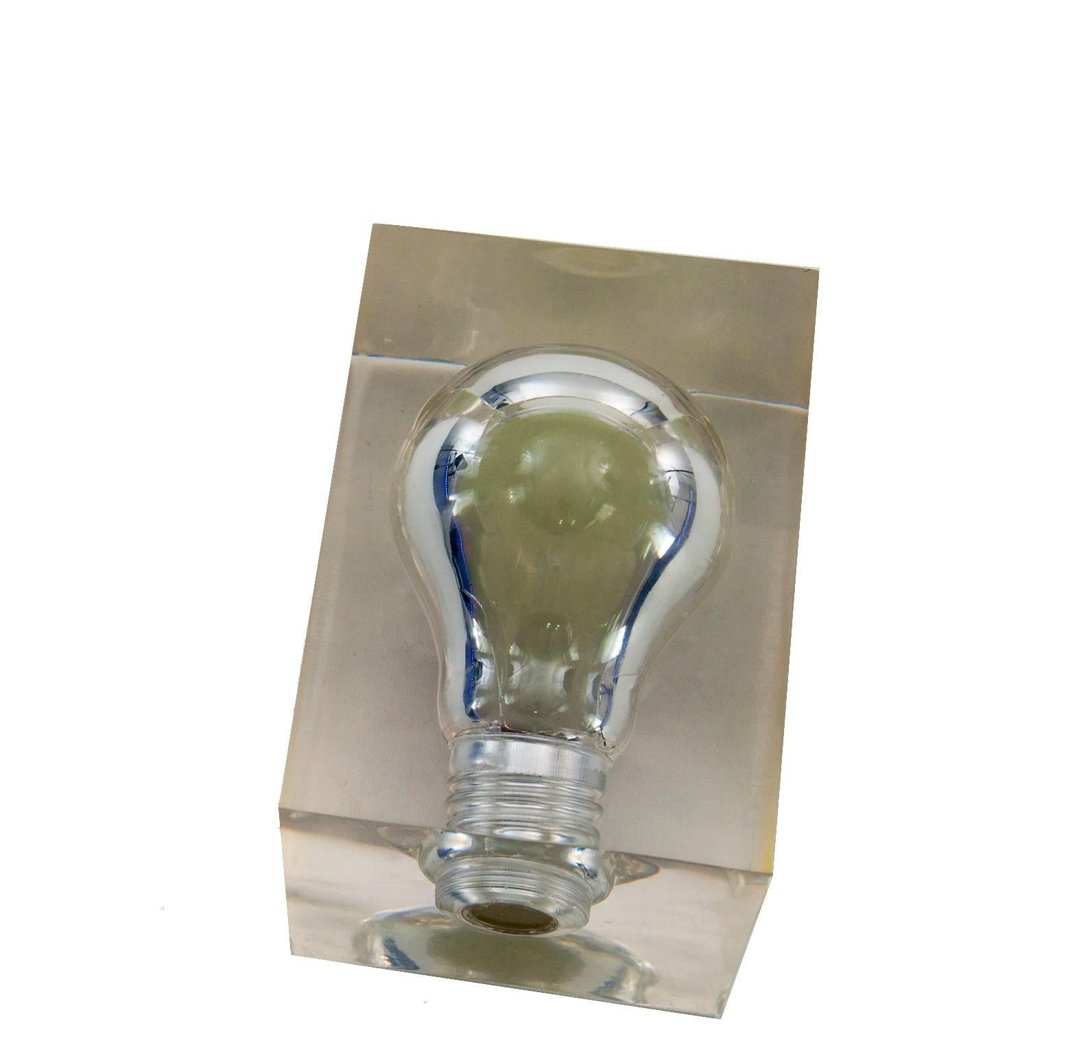 resin light bulb