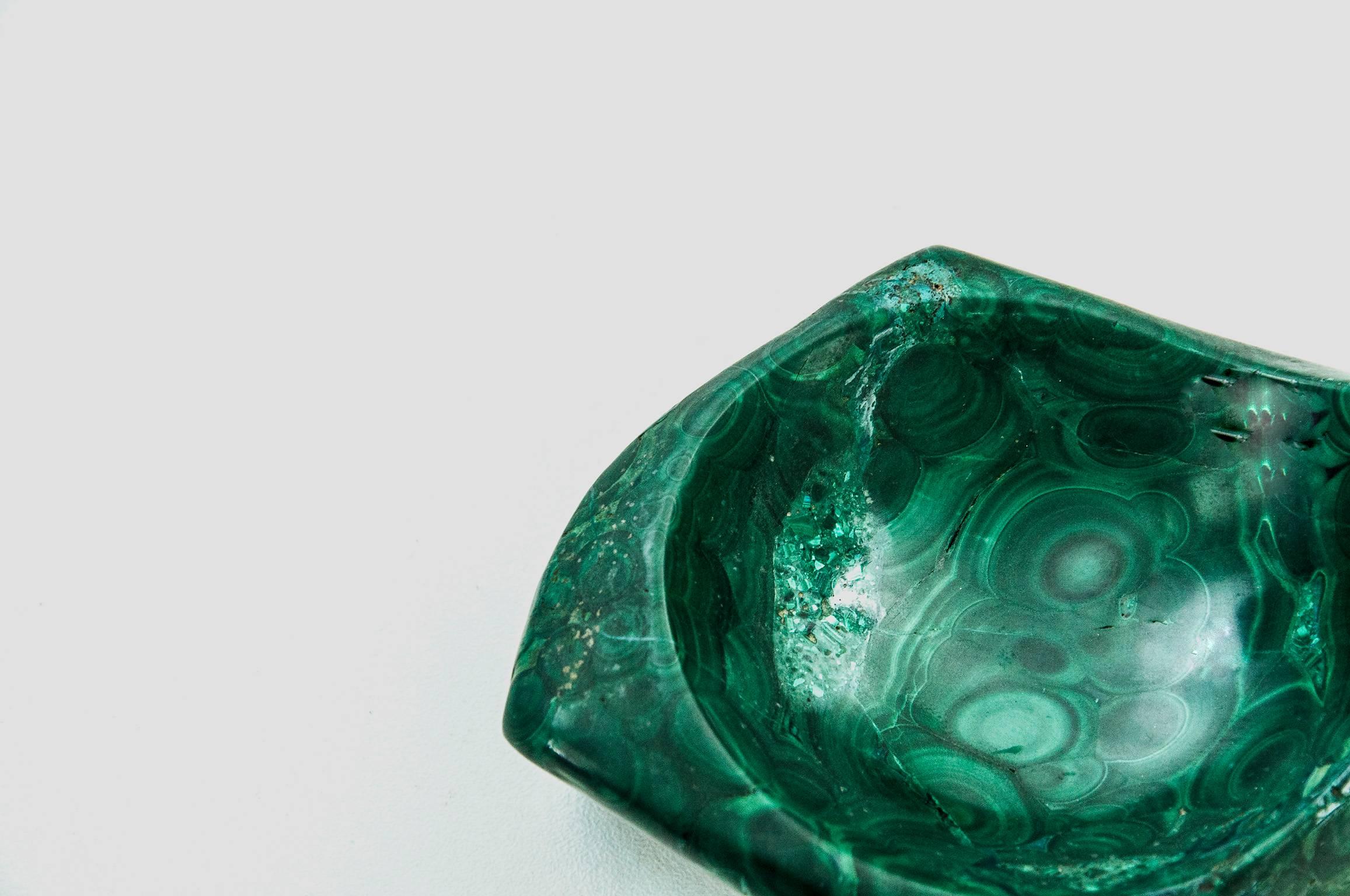 Malachite Bowl or Ashtray 1