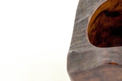 1950 Brutalist Wood Ashtray / Centrepiece