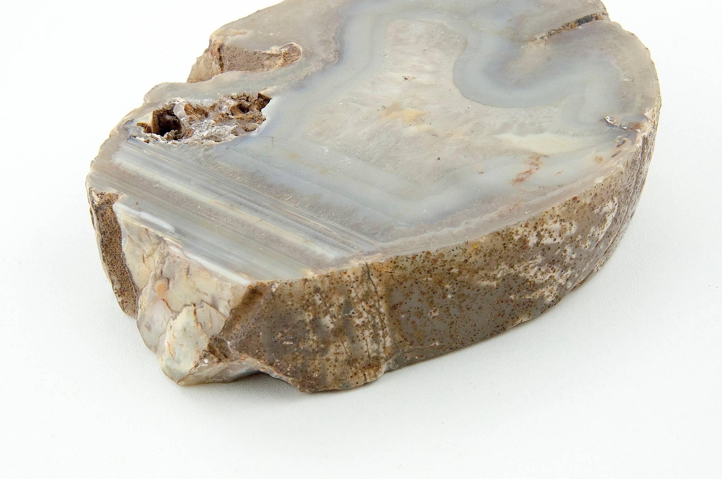 Mid-Century Modern Ashtray in Agate