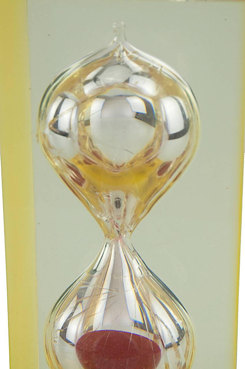 French Resin Hourglass