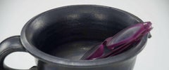 1970 Ceramic Vide Poche or Ashtray by Jean Marais