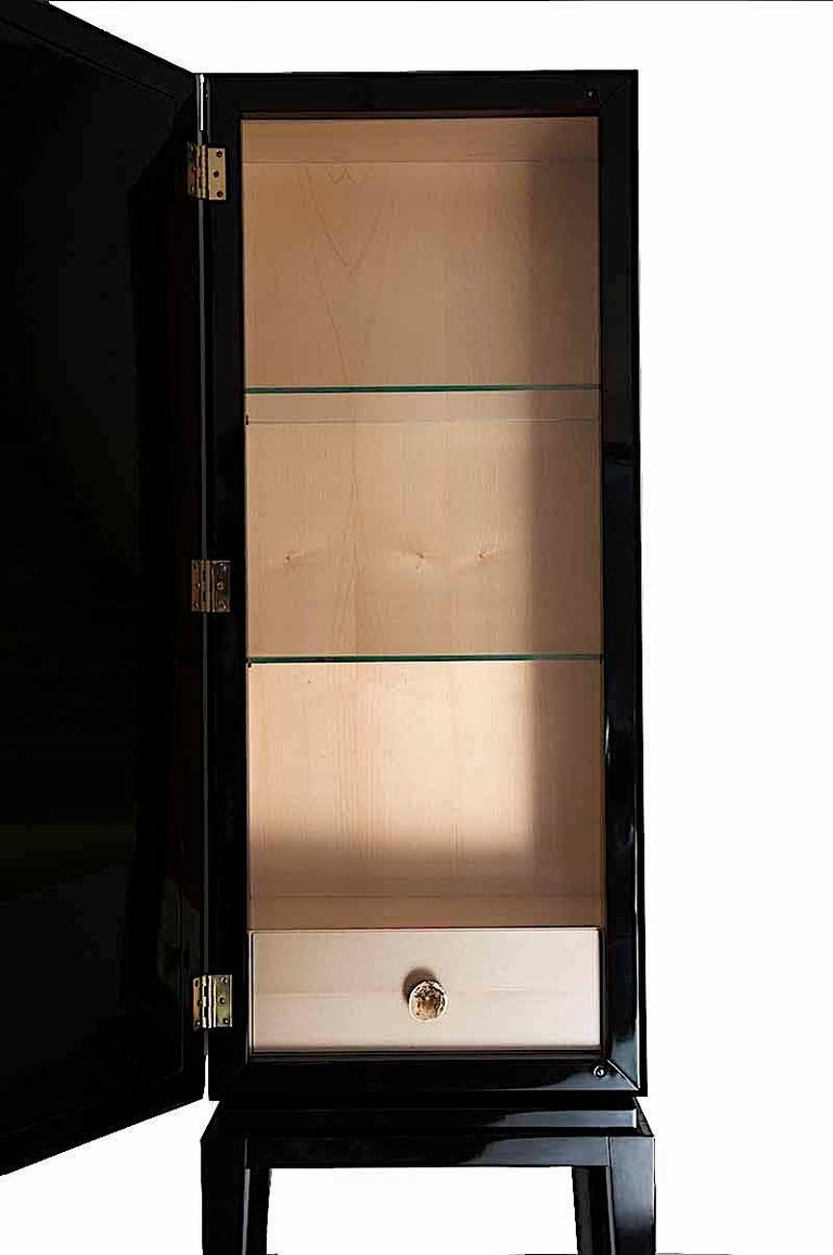 Bar in solid lacquered wood, Modèle Zodiac by Kèrp For Sale at