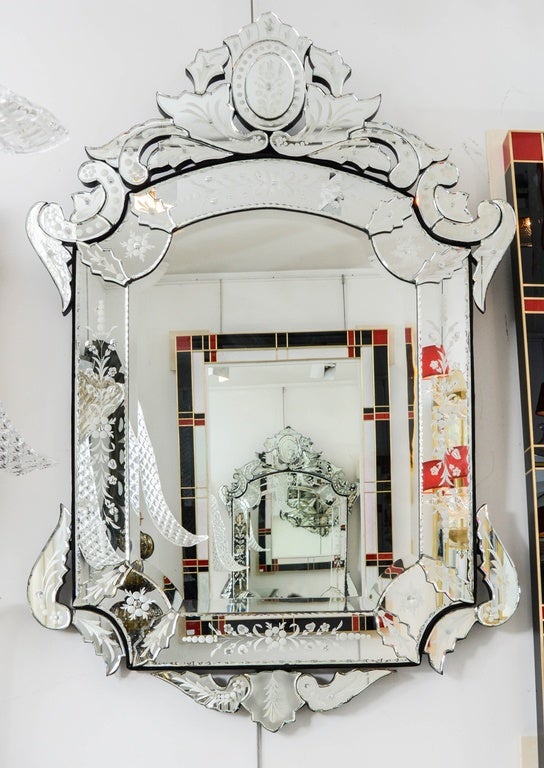 Venetian mirror.