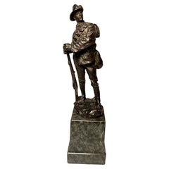 Vintage Bronze Australian Infantryman