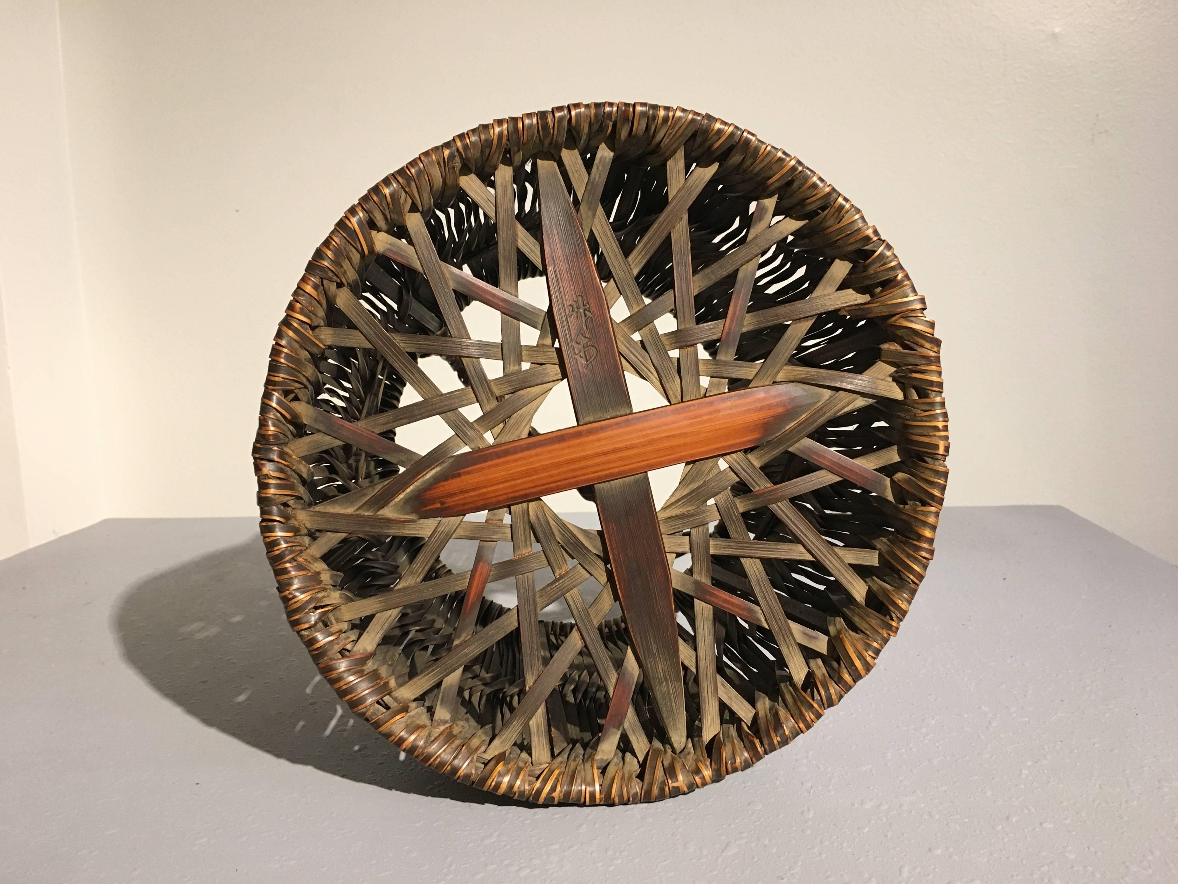 antique japanese ikebana baskets