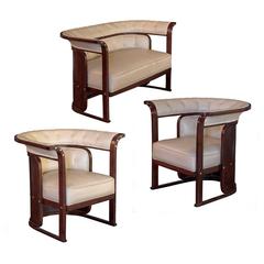 Early 1900 'Buenos Aires' Suite by Josef Hoffmann / J&J Kohn Model No. 675 12