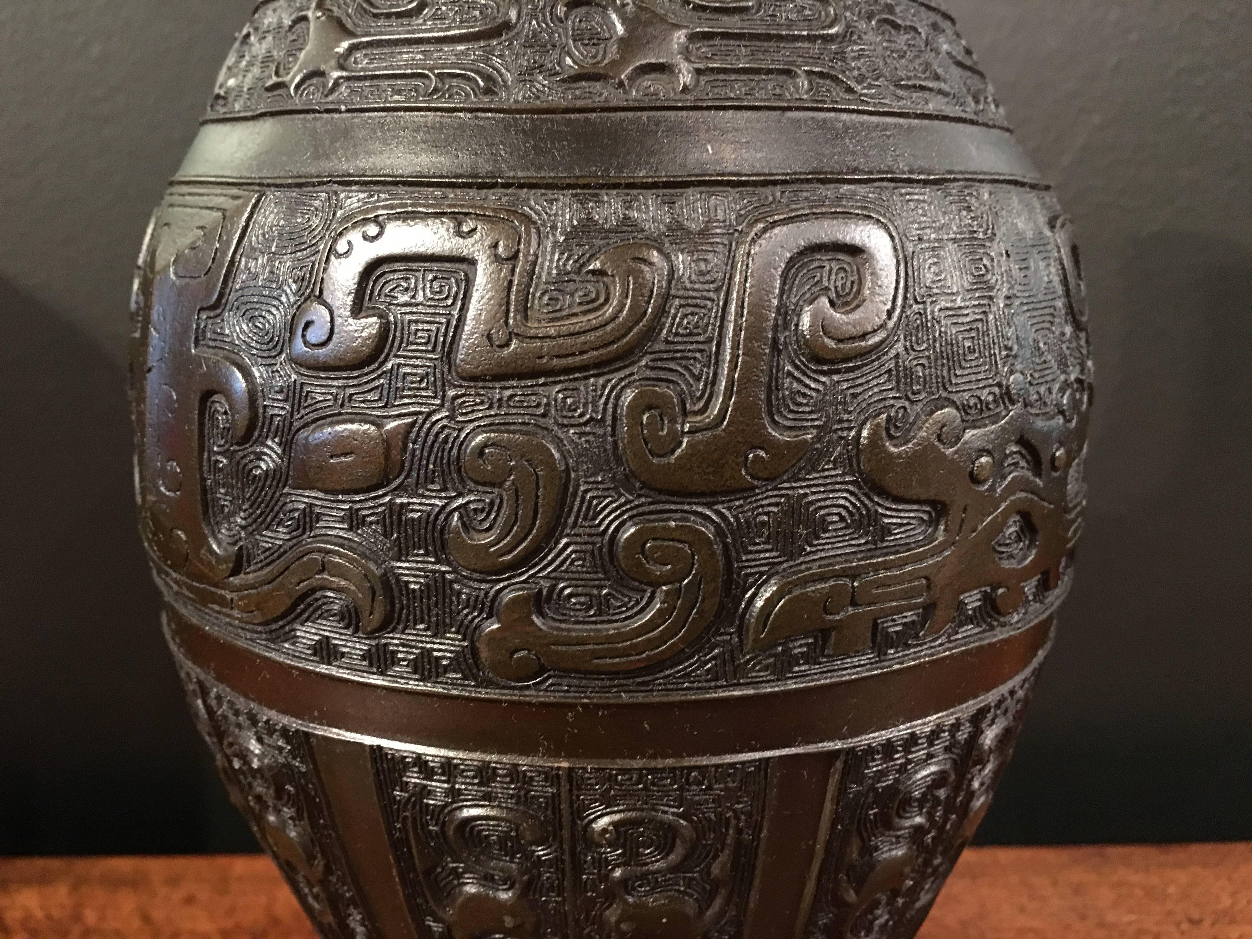 chinese bronze vases