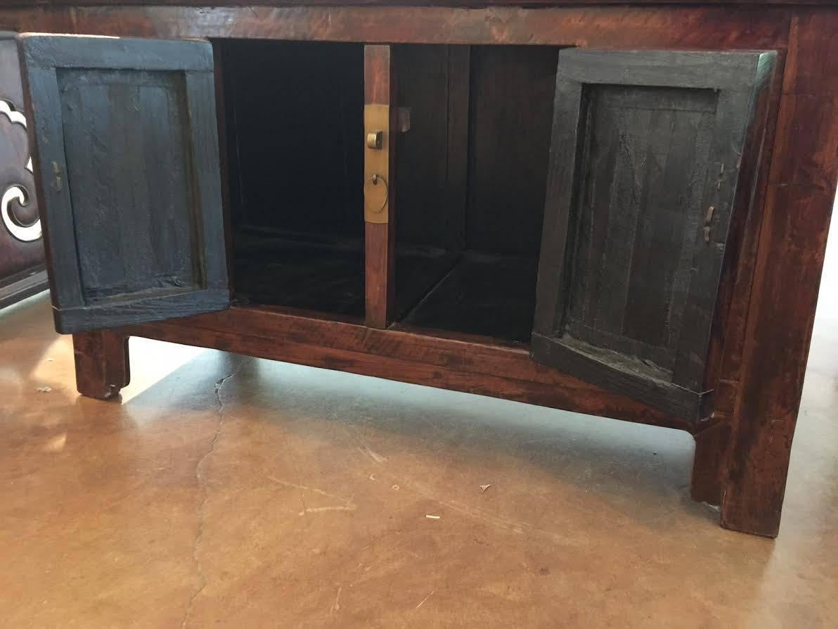 Woodwork Chinese Altar Shaped Two-Door Sideboard Coffer Buffet