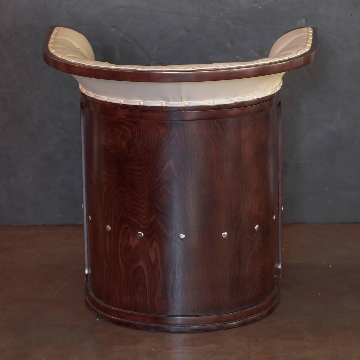 Suite « Buenos Aires » de Josef Hoffmann par J&J Kohn, Autriche, début du XXe siècle Bon état - En vente à Austin, TX