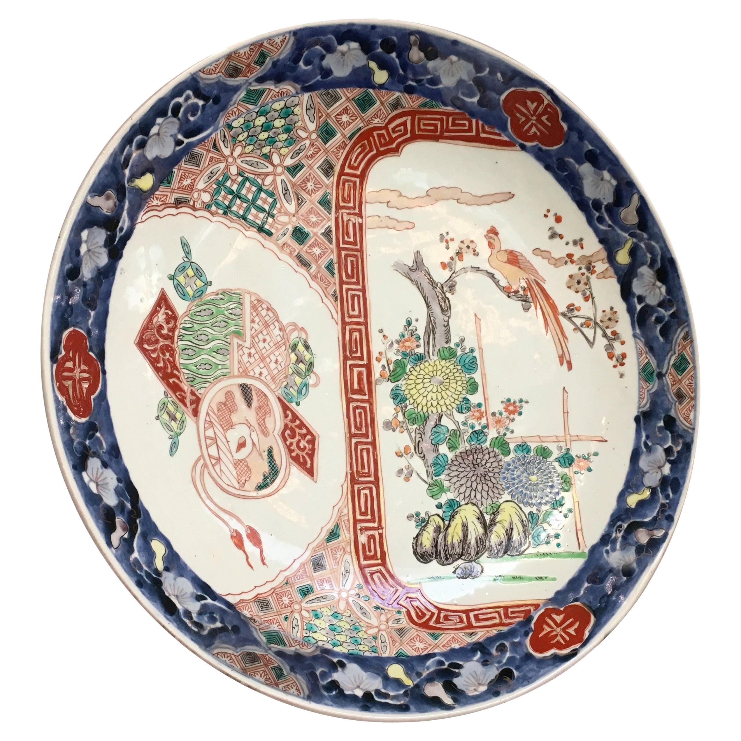 Japanese Imari Charger, Meiji Period, Late 19th Century