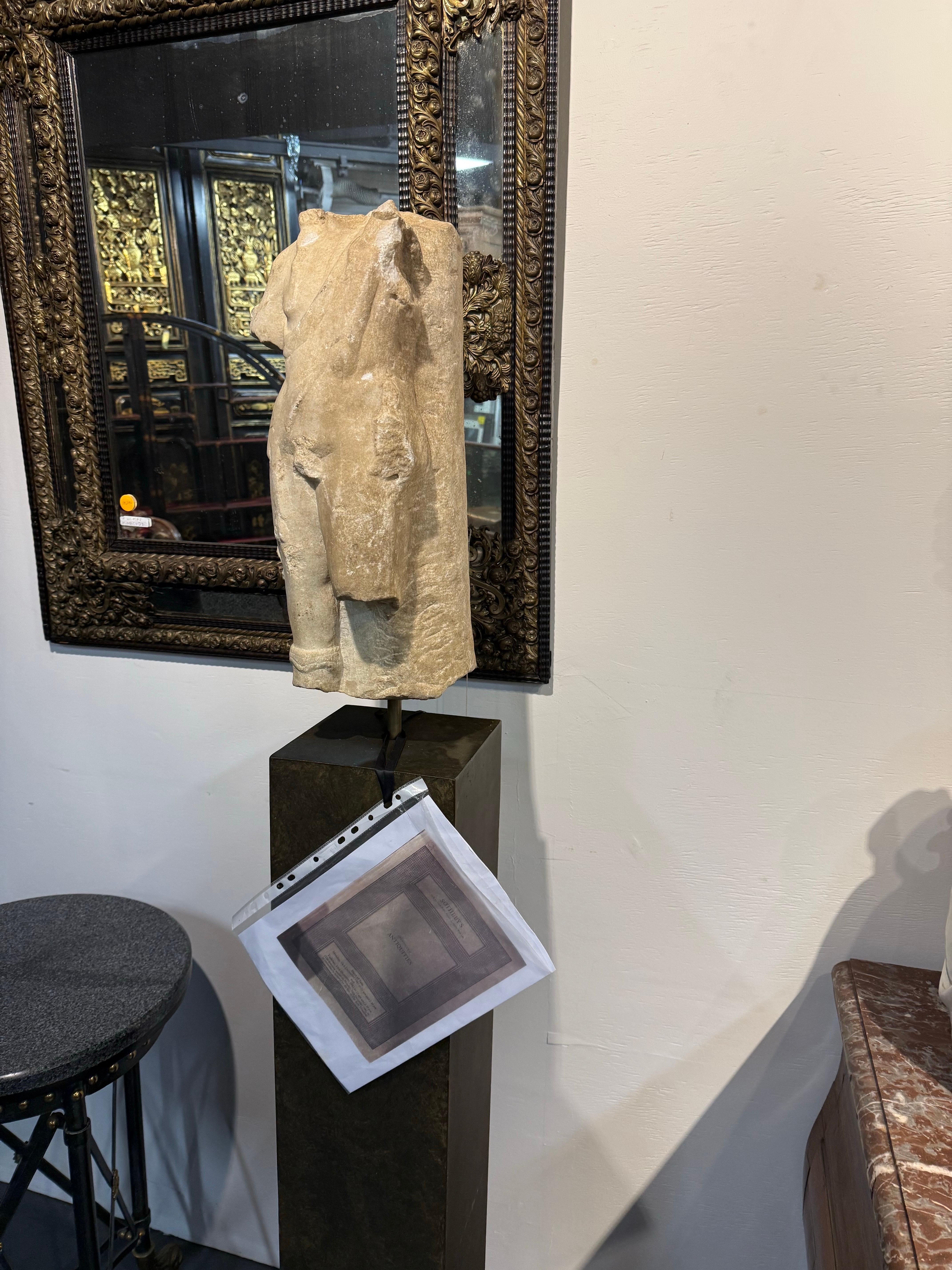 18th Century and Earlier A Roman Marble Sculpture of Hercules, Circa 1st / 2nd Century AD Ex Sotheby's For Sale