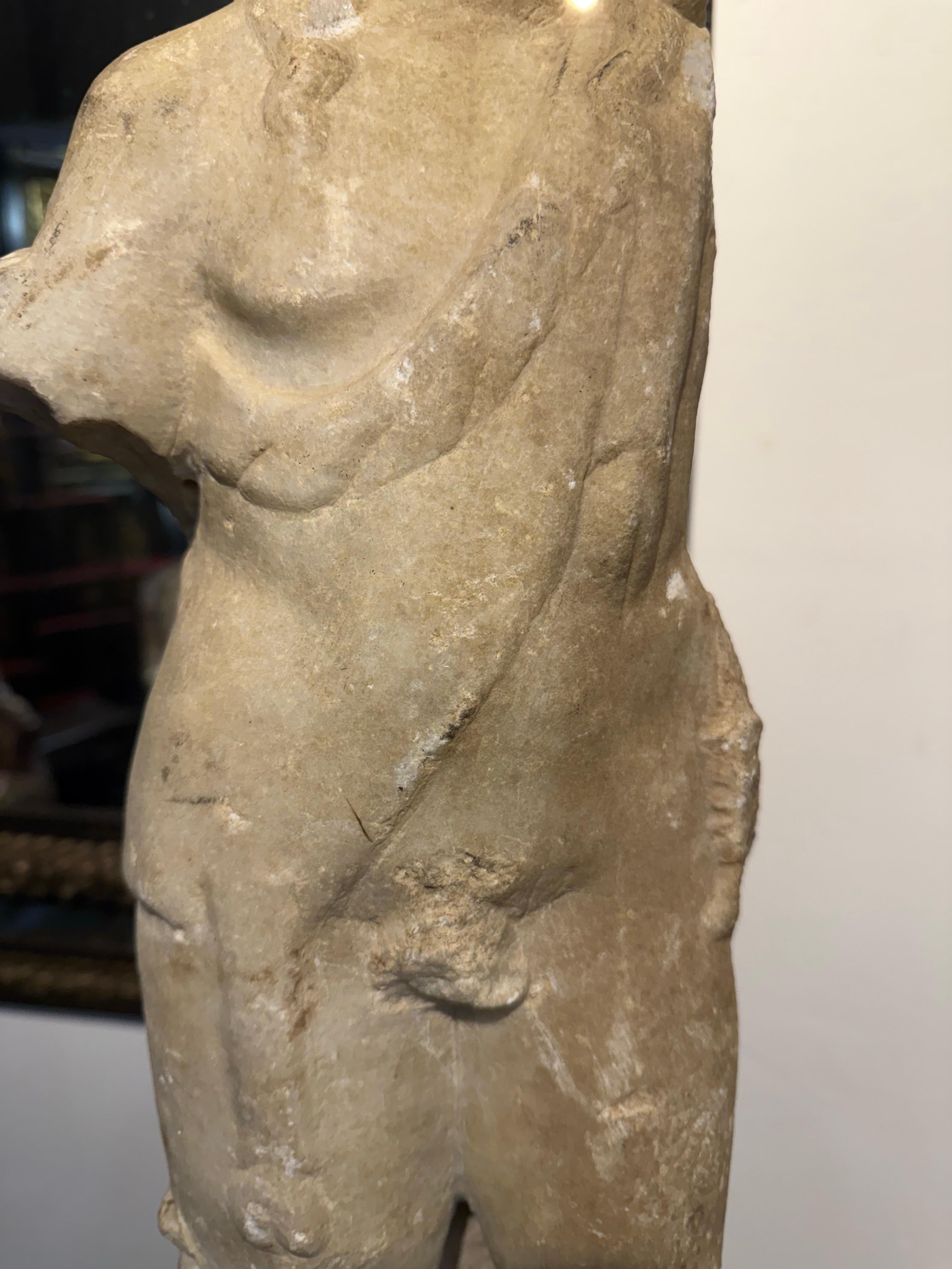 A Roman Marble Sculpture of Hercules, Circa 1st / 2nd Century AD Ex Sotheby's For Sale 2