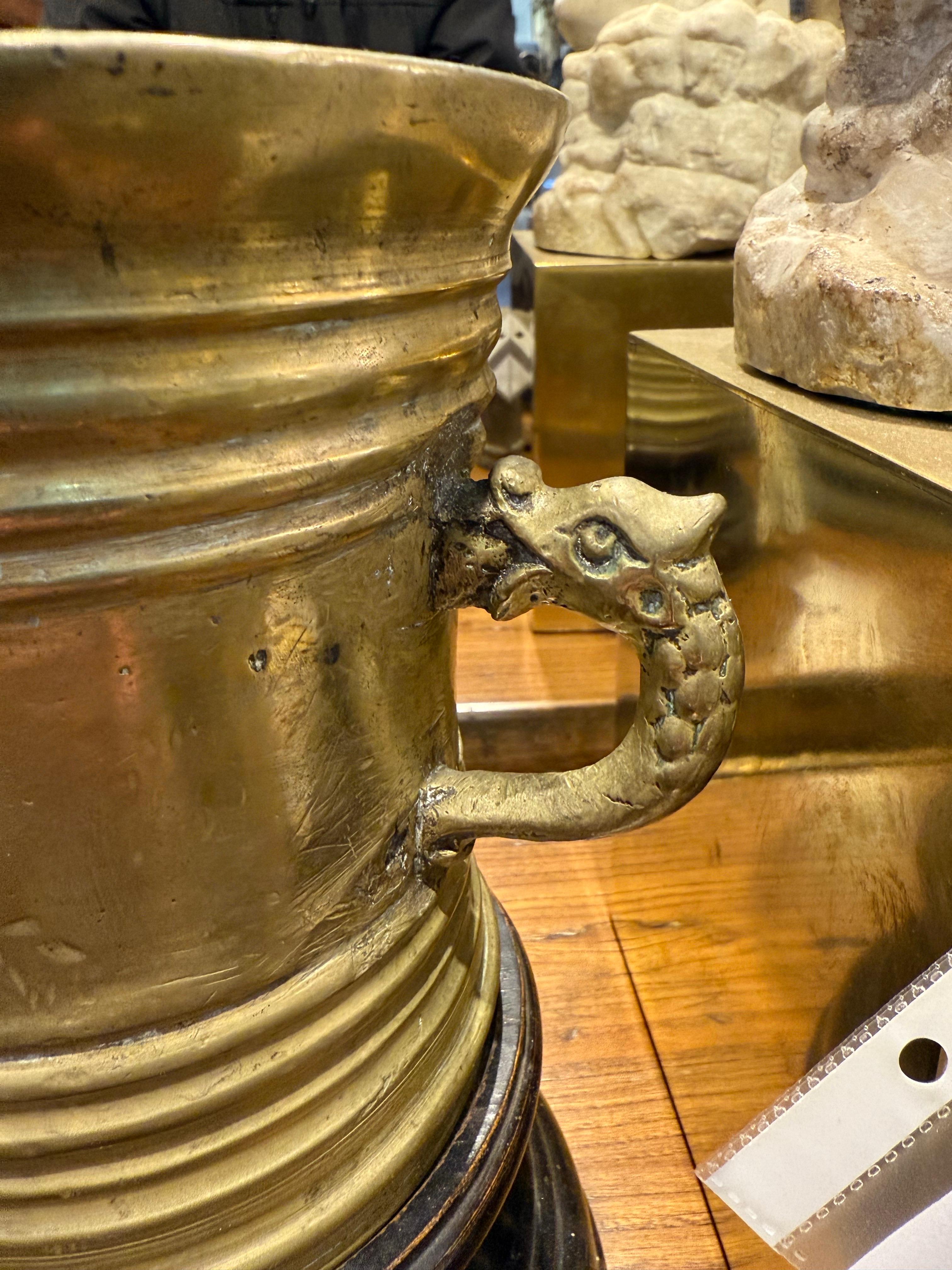 A Dutch Brass Pestle, 18th Century For Sale 4
