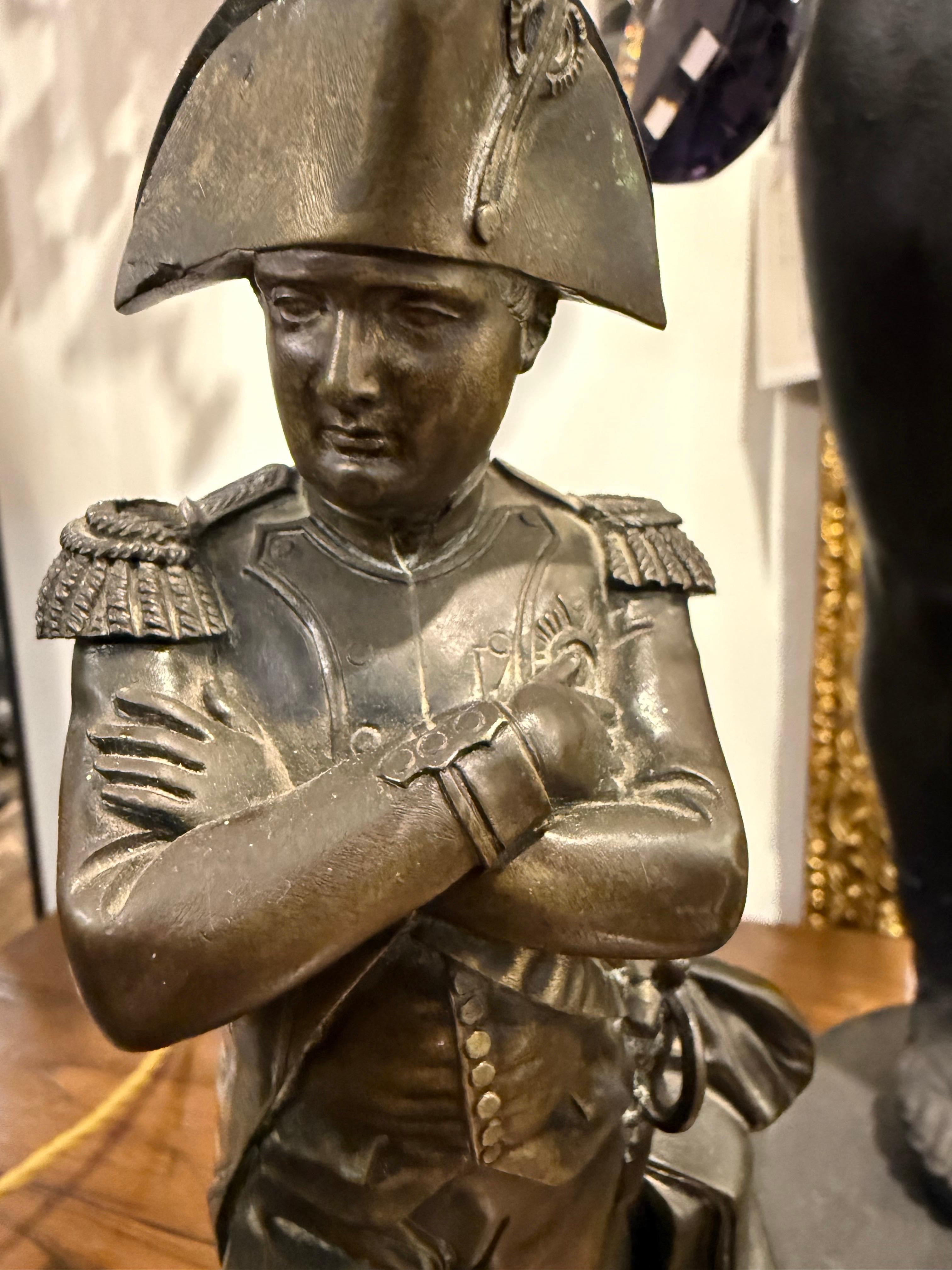 Figura di bronzo di Napoleone, XIX secolo in vendita 2