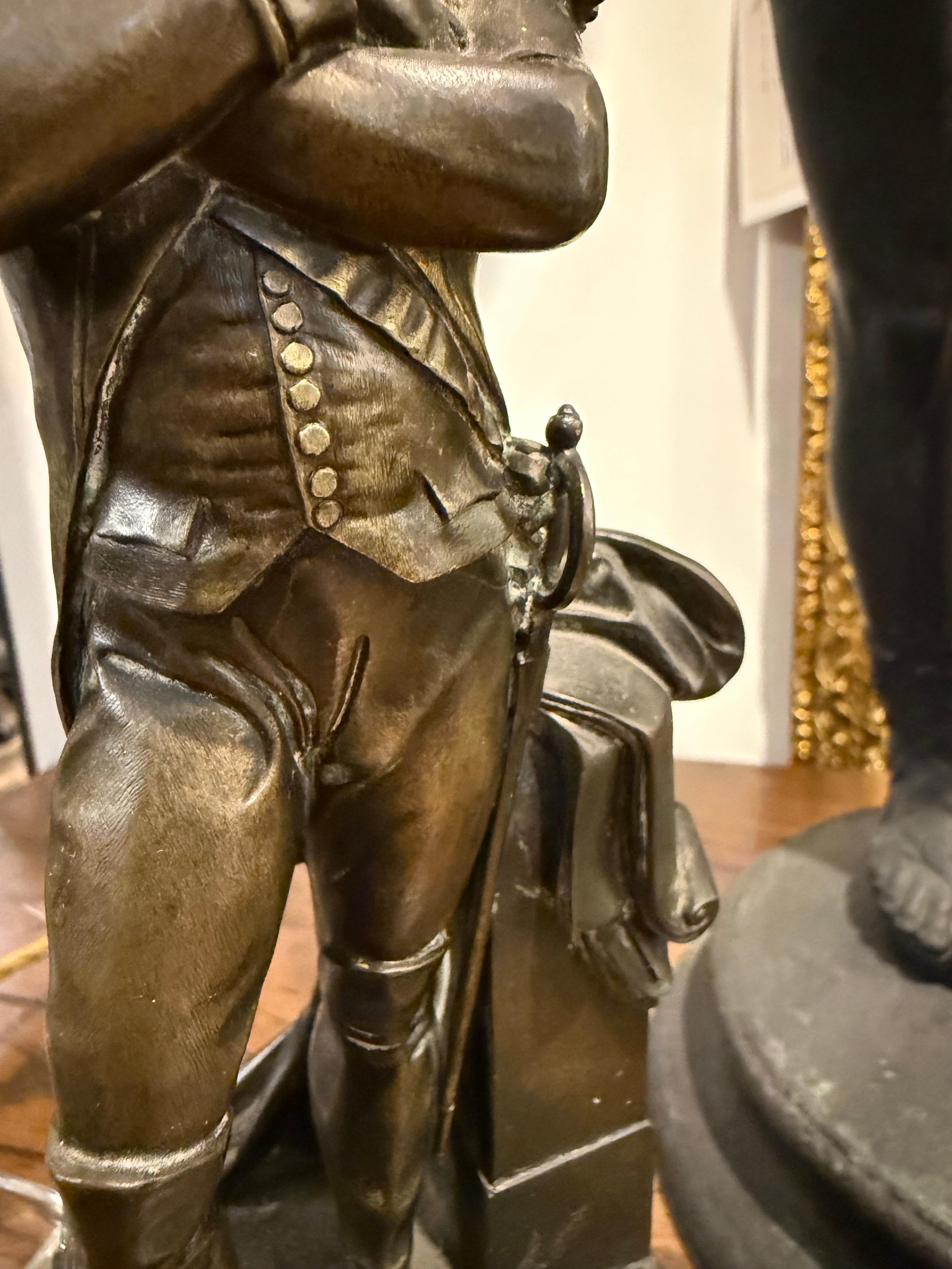 Figura di bronzo di Napoleone, XIX secolo in vendita 3