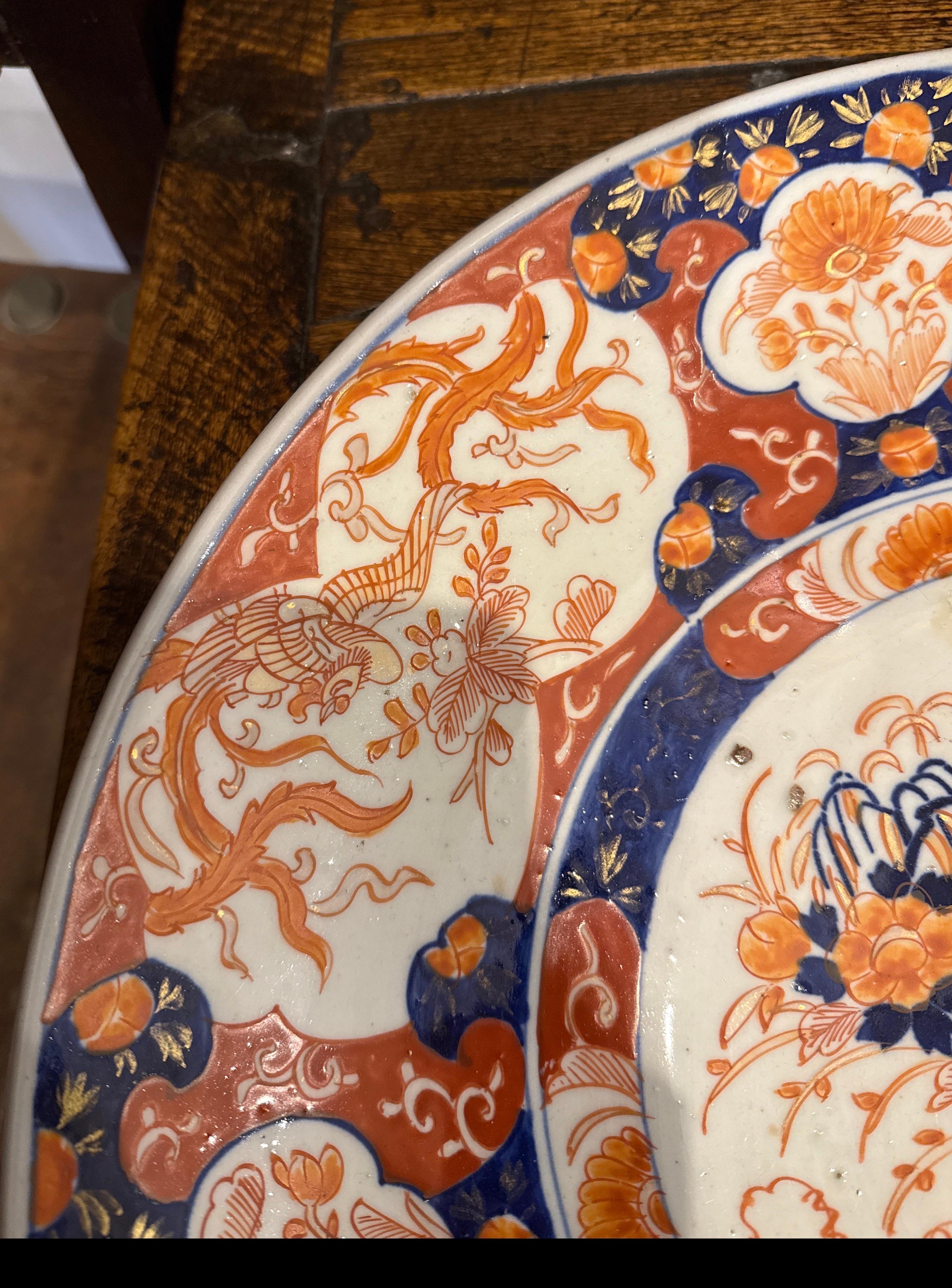 A Japanese Imari Charger, 19th Century For Sale 2