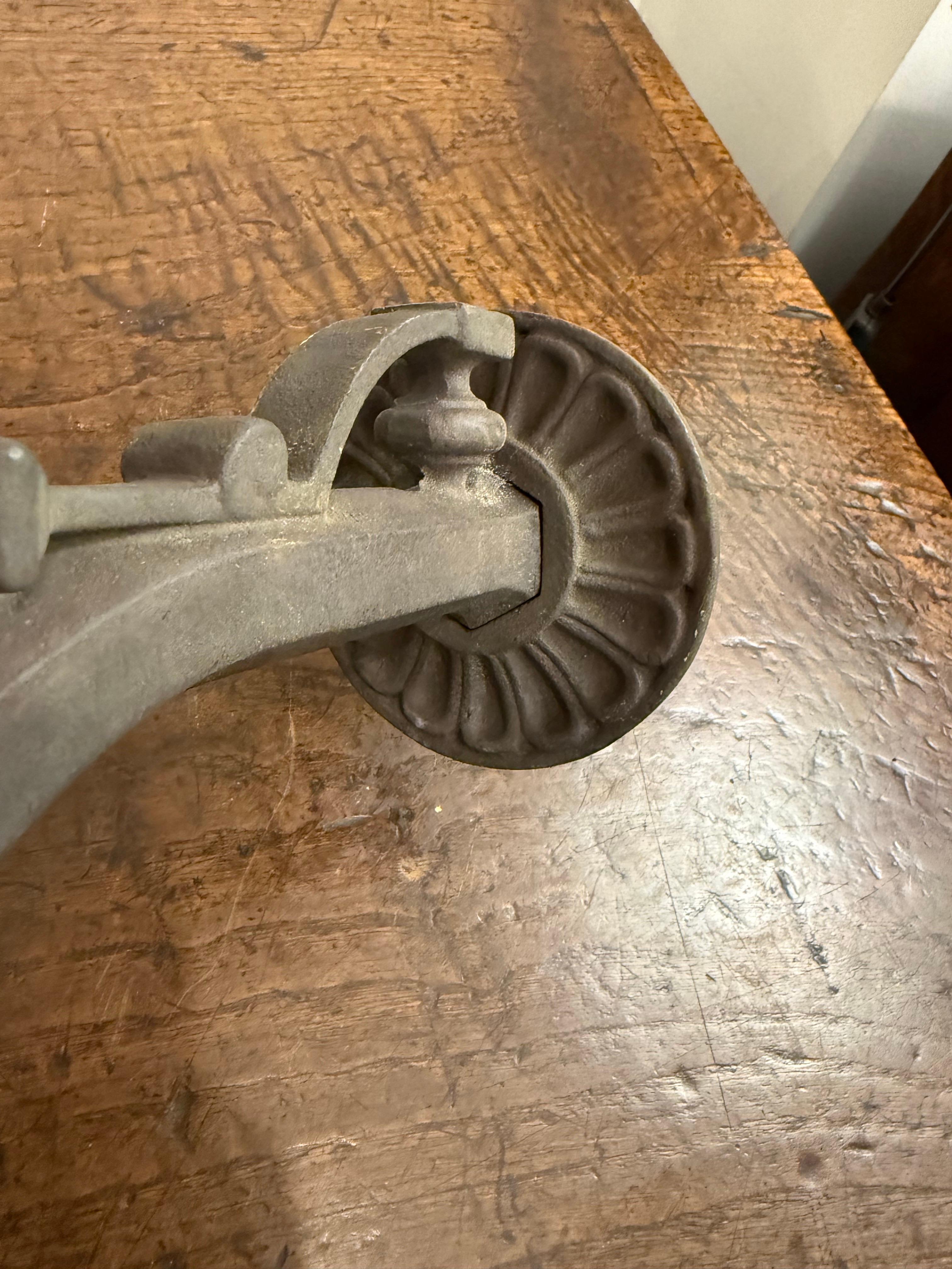 A Cast Bronze FW Spout with Small Florette and Egg and Dart Pattern For Sale 1