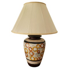 Lampe Hubert Olivier en céramique Francaise circa 1990