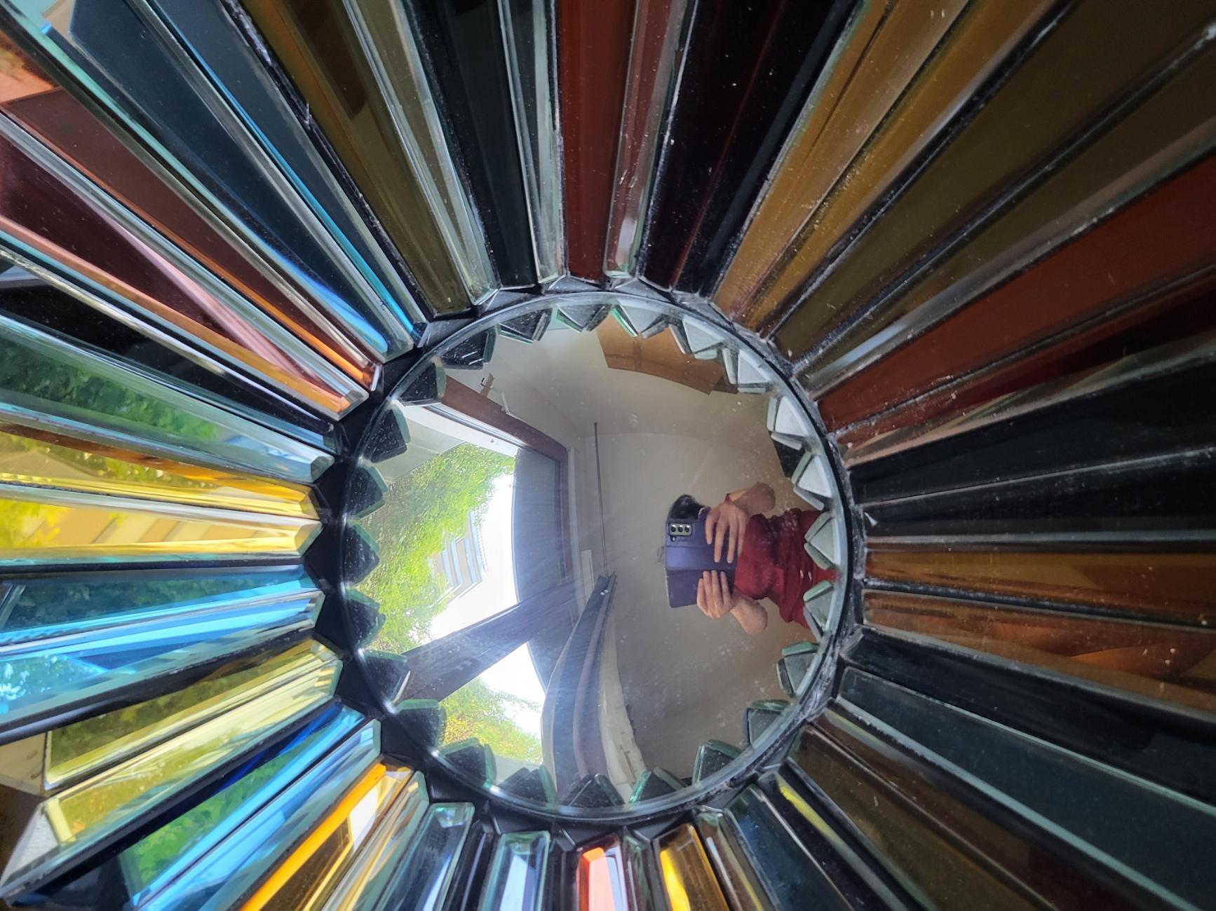 Miroir Olivier De Schrijver Hommage à Line couleurs du monde Série Limité 10/60 en vente 1