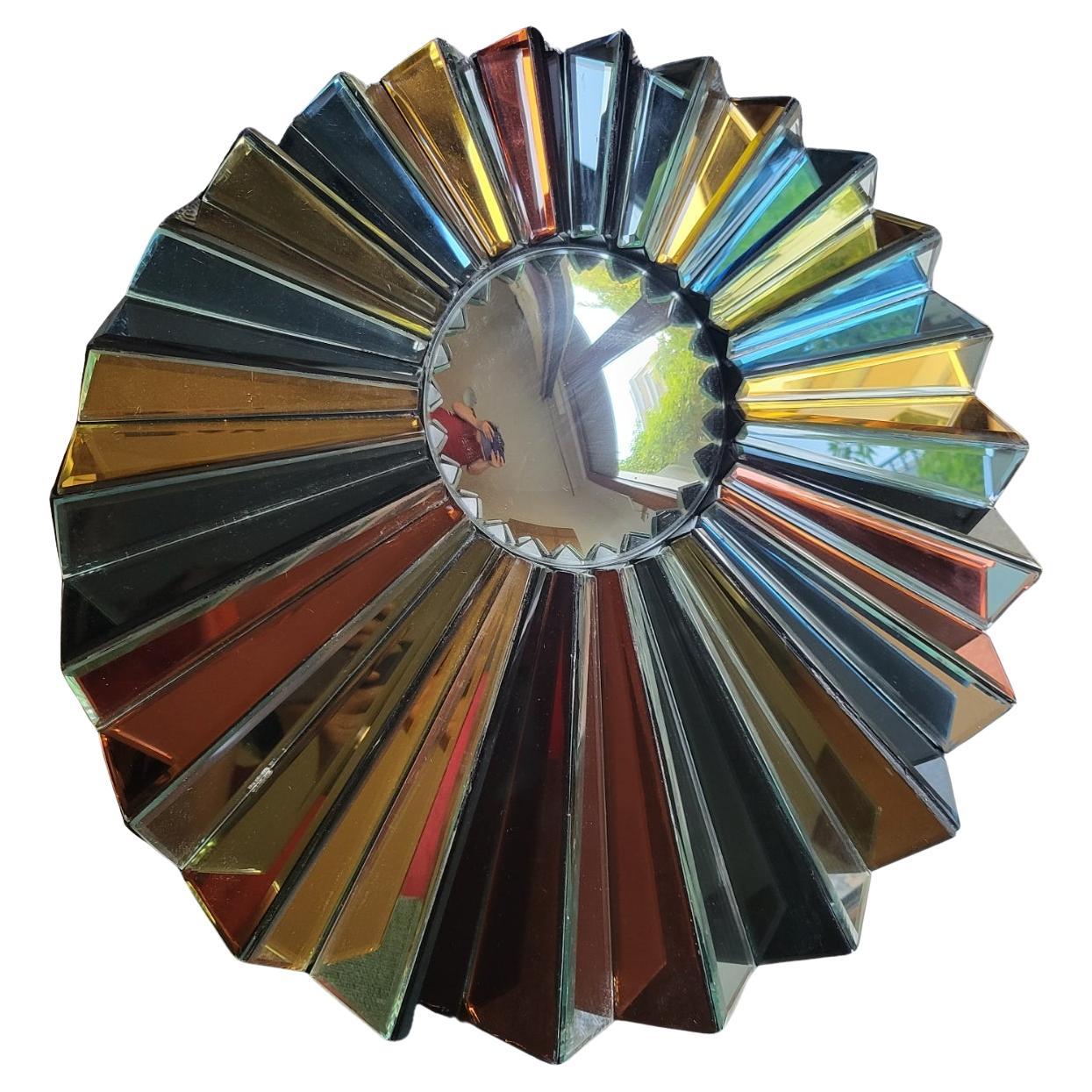 Biseauté Miroir Olivier De Schrijver Hommage à Line couleurs du monde Série Limité 10/60 en vente